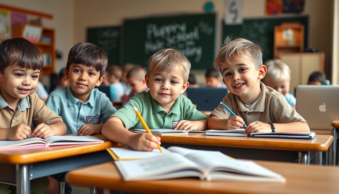 Student developing practical and academic skills